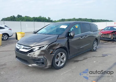 2019 Honda Odyssey Exl из США, поврежденный, VIN 5FNRL6H71KB126326